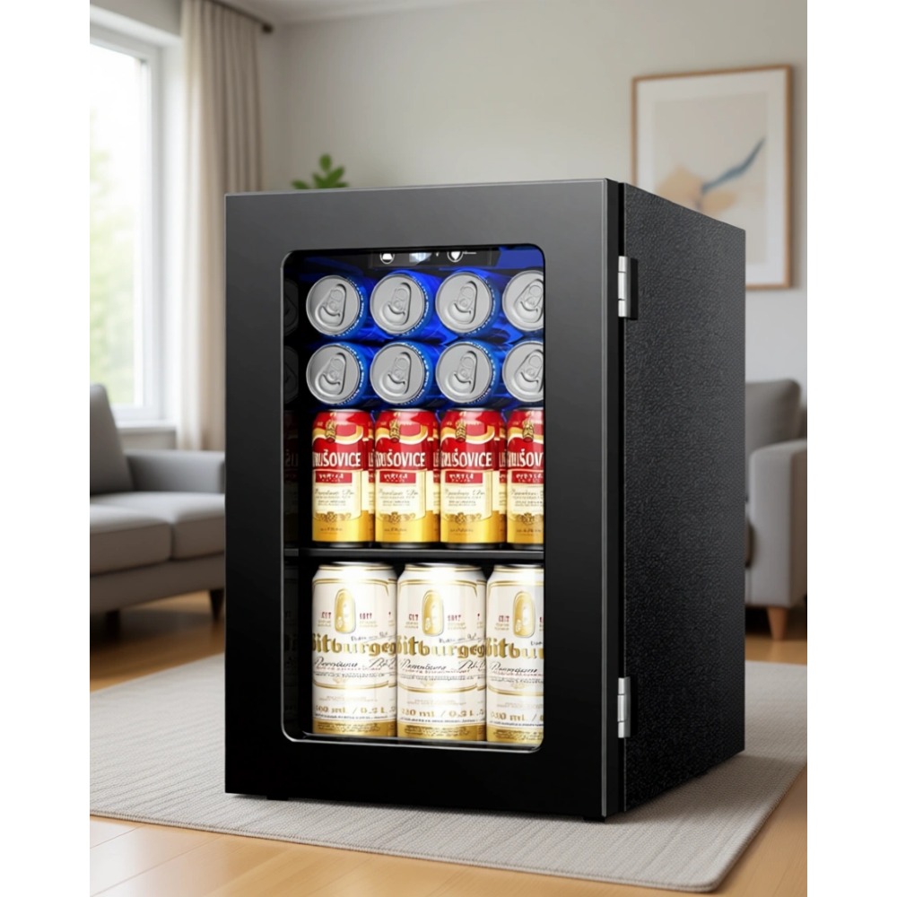 Home Bar Shelf - Mini Geladeira para 24 Latas, Cooler