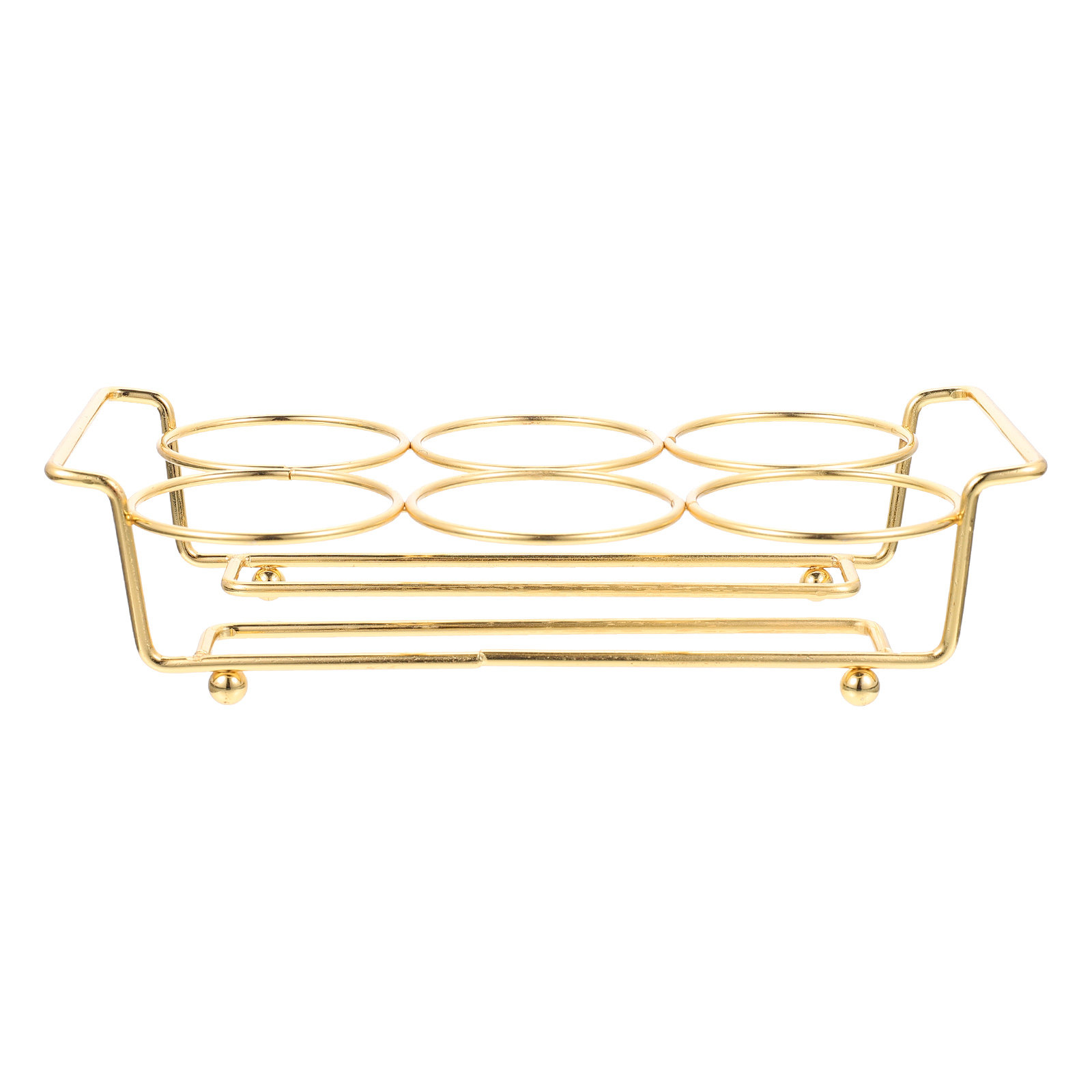 Home Bar Supplies - Suporte de Metal Premium para Copos