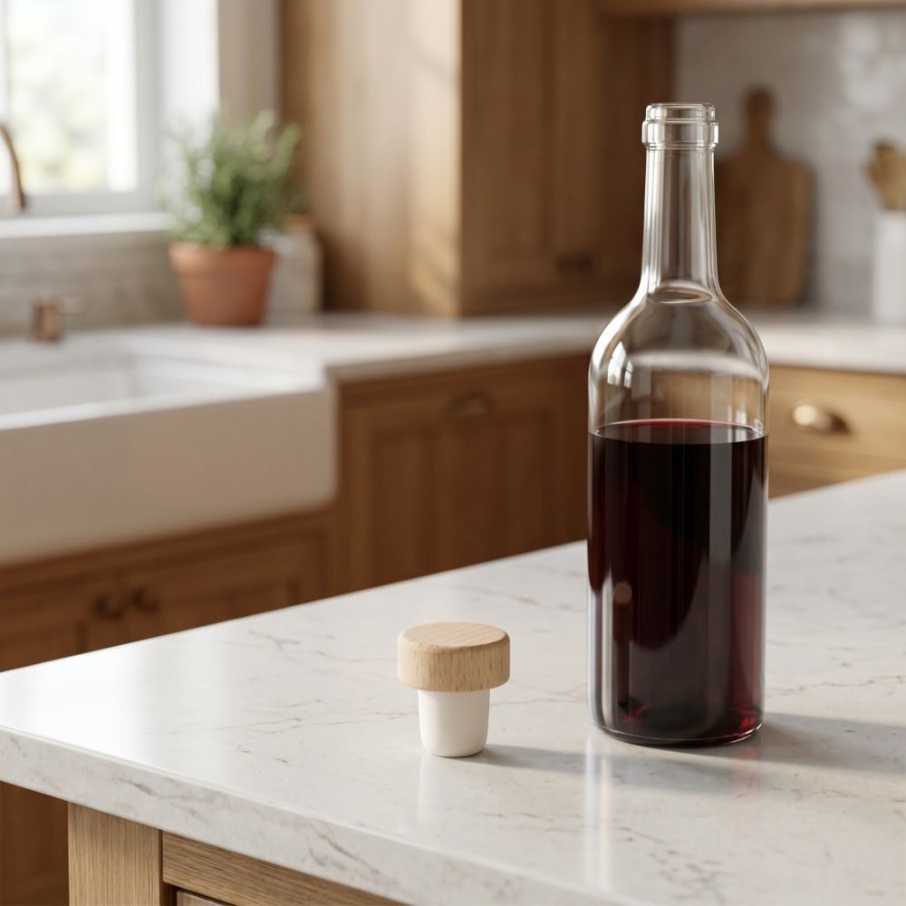 Wine Preservation Pump - 10PCS Tampas de Garrafa de Vinho