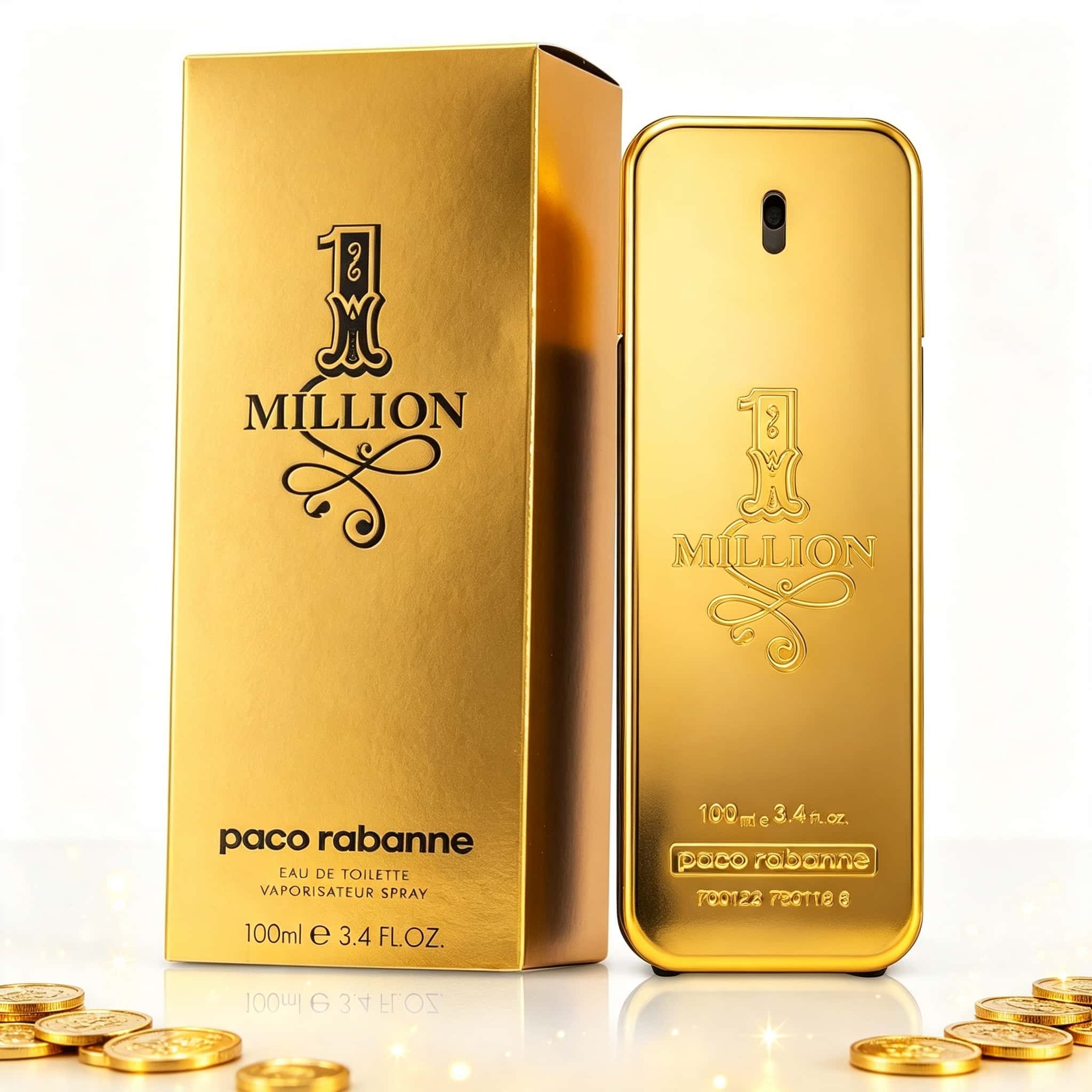 Home Bar Accessories - Perfume Masculino Paco Rabanne 1 Million