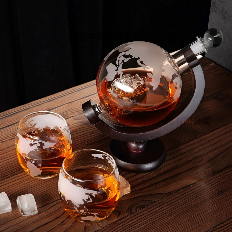 Decanter Globe Set - Conjunto de decantador de globo criativo