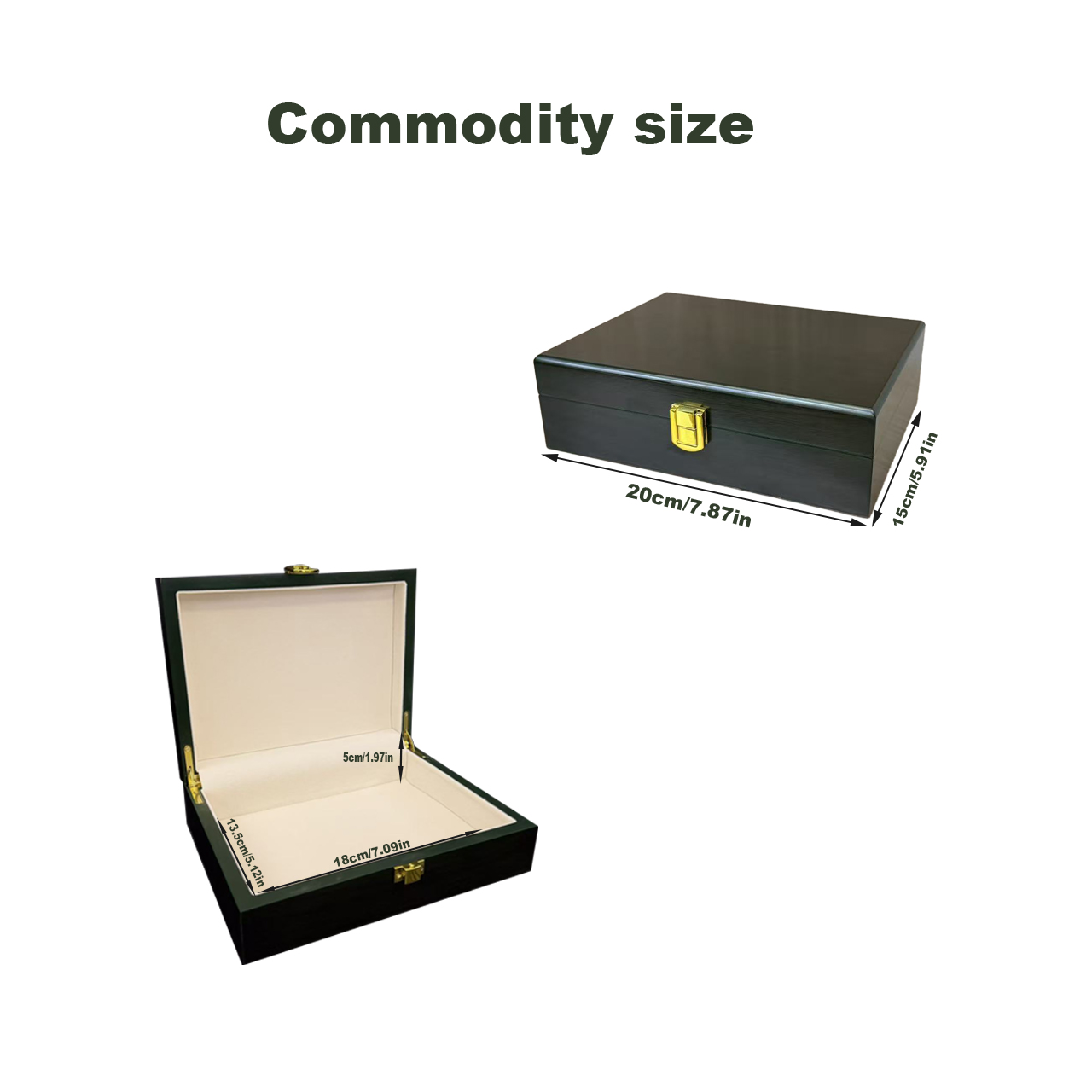 Caixa de Joias de Madeira Verd - Bar Cart Gold avaliação e preço