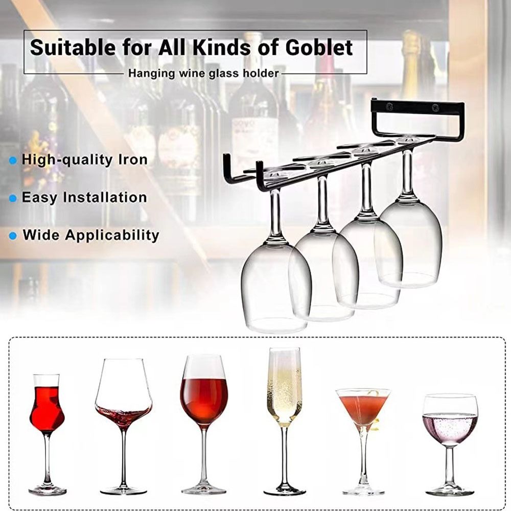 Suporte de parede para copos d - Home Bar Setup avaliação e preço