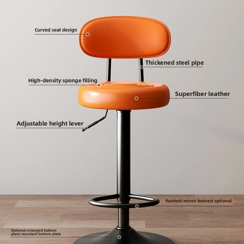 Cadeira de bar giratória eleva - Home Bar Stools avaliação e preço