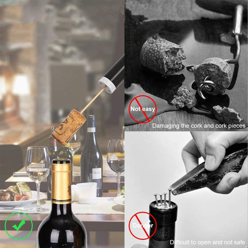Abridor de Garrafa de Vinho Po - Wine Preservation Pump avaliação e preço
