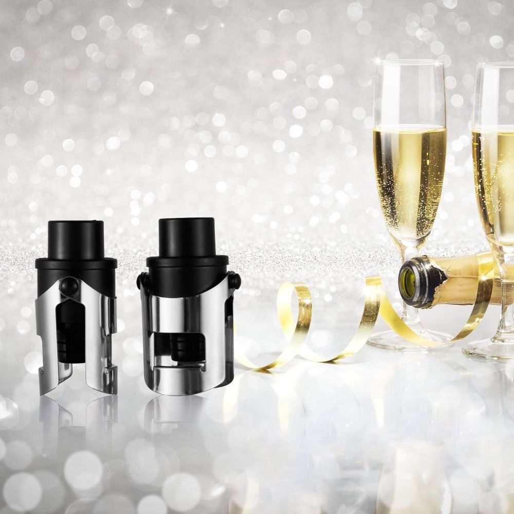2 Peças Rolha de Champanhe a V - Wine Preservation Pump avaliação e preço