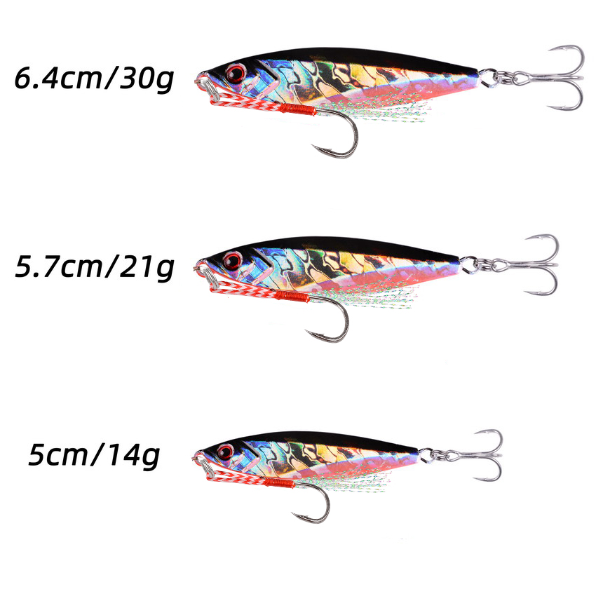 14 pçs metal gabarito vib isca - Ice Pick Pick avaliação e preço