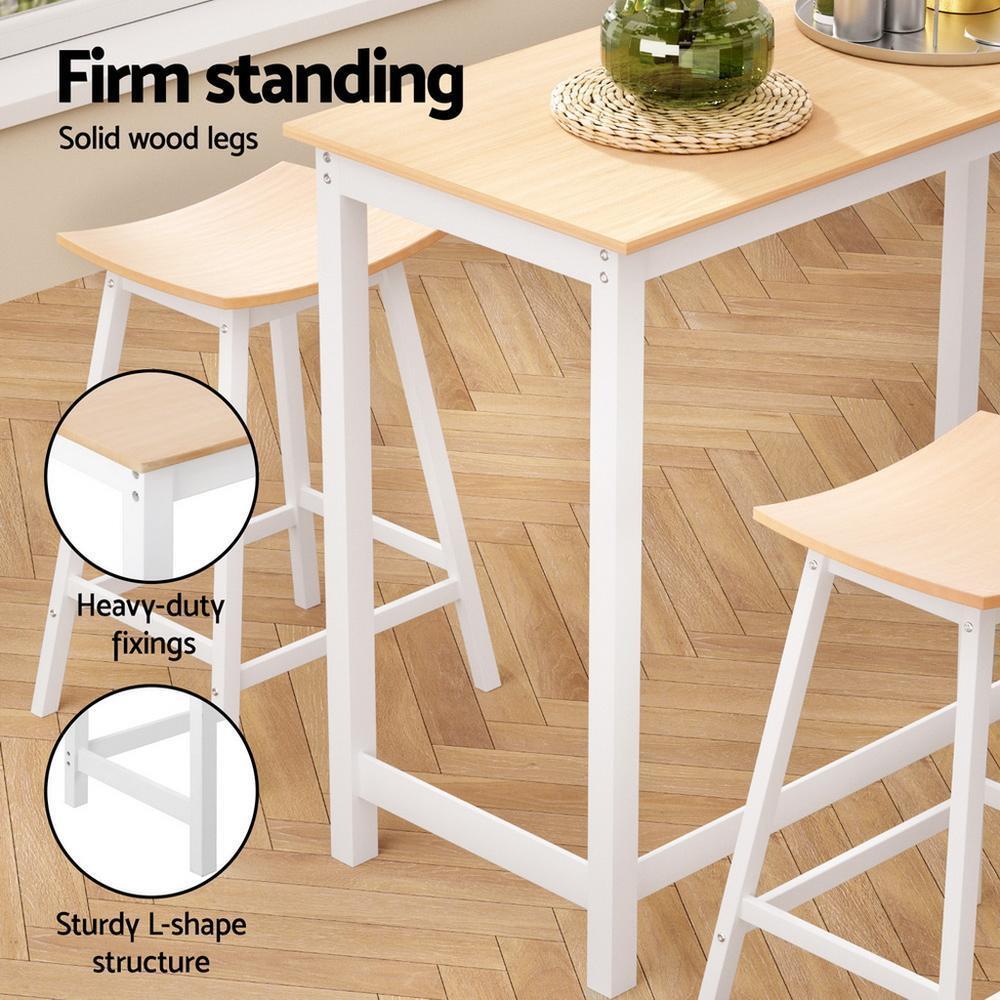 Conjunto de Mesa de Bar e Banq - Home Bar Stools avaliação e preço