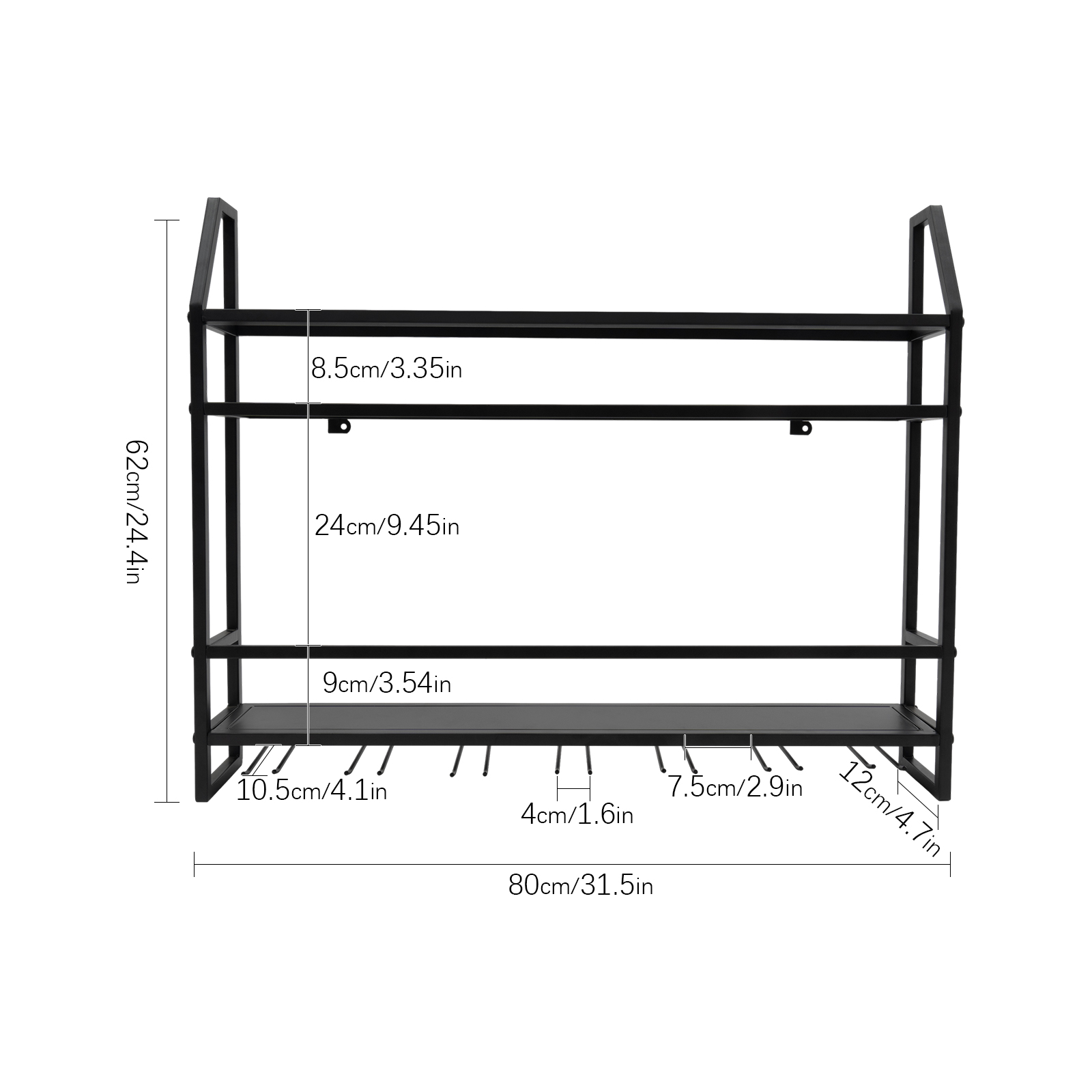 Suporte de Vinho de Parede Dup - Home Bar Setup avaliação e preço