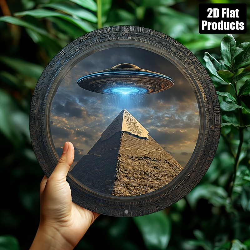 Pirâmide ufo tema redondo alum - Home Bar Accessories avaliação e preço