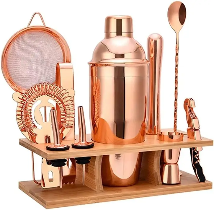 Kit de Bartender com 12 Peças, - Boston Shaker Set avaliação e preço