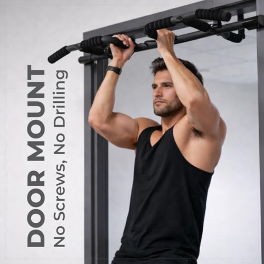 Barra de Exercícios para Porta - Home Bar Setup avaliação e preço