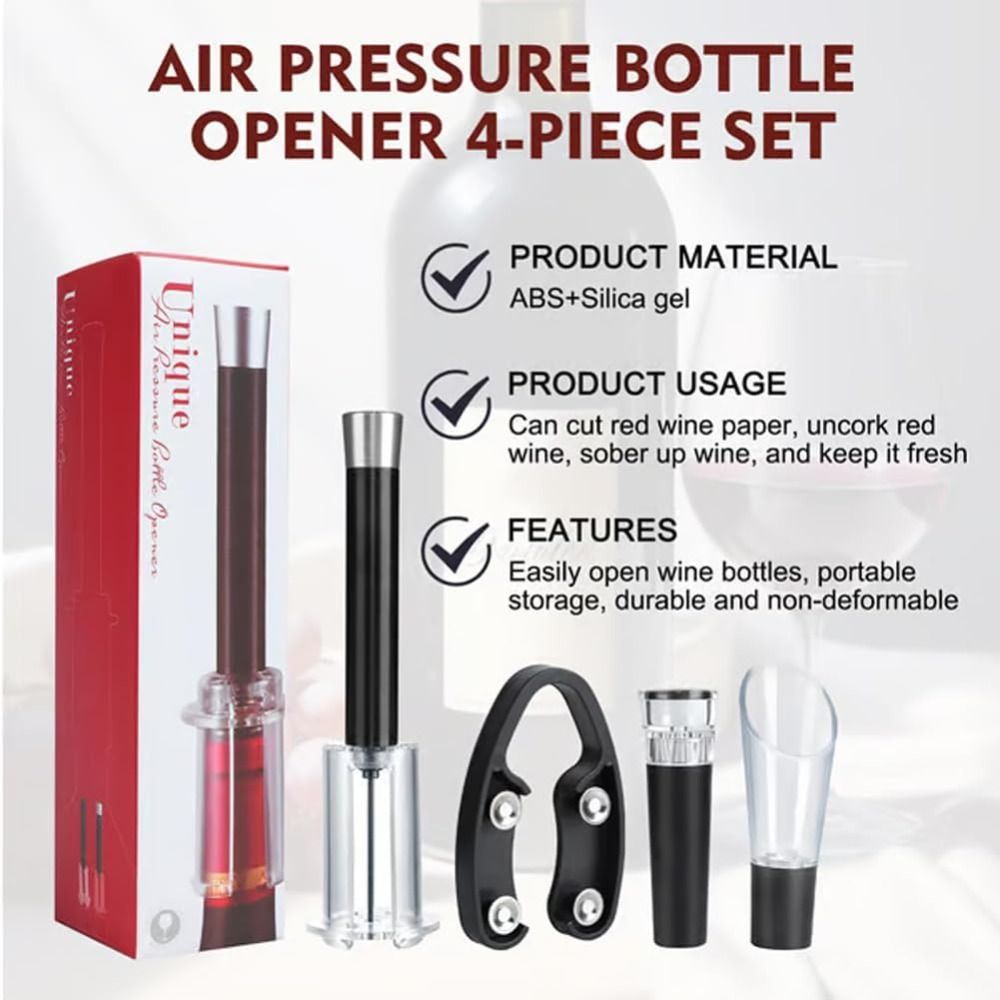 Acessórios de Bar: Novo Kit Ab - Wine Preservation Pump avaliação e preço